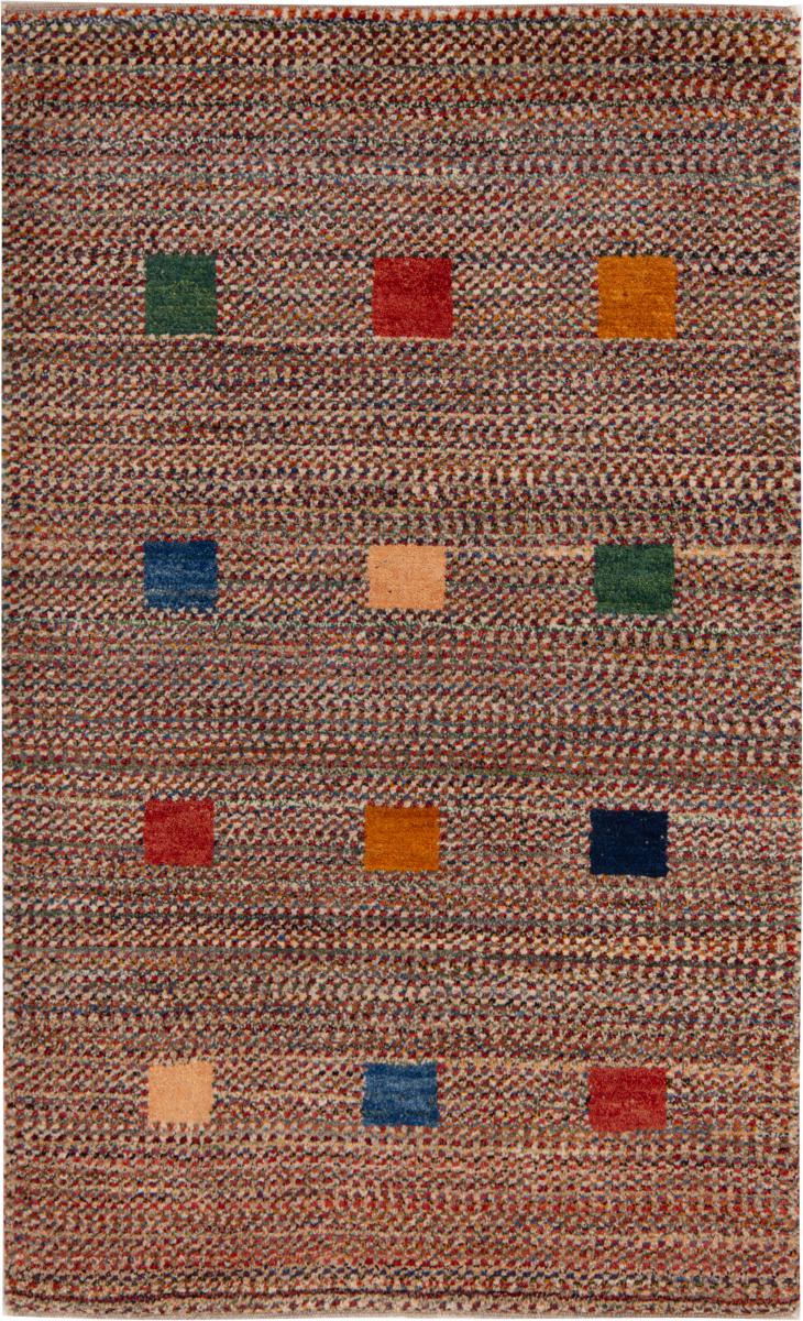 Persian Rug Persian Gabbeh Nomad 127x79 127x79, Persian Rug Knotted by hand