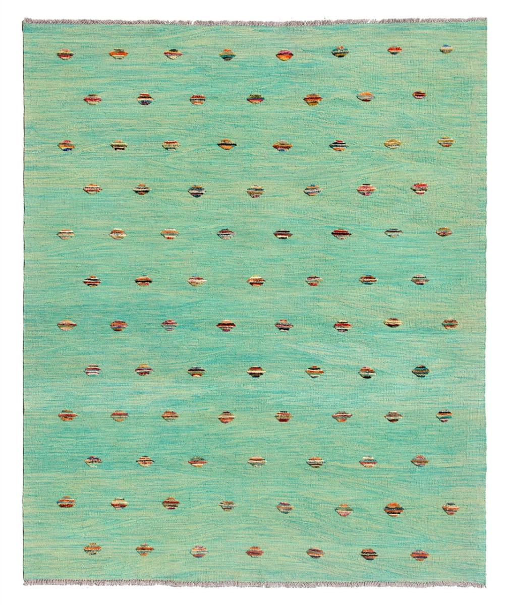 Alfombra afgana Kilim Afghan Nimbaft Edition 232x184 232x184, Alfombra persa Tejido a mano