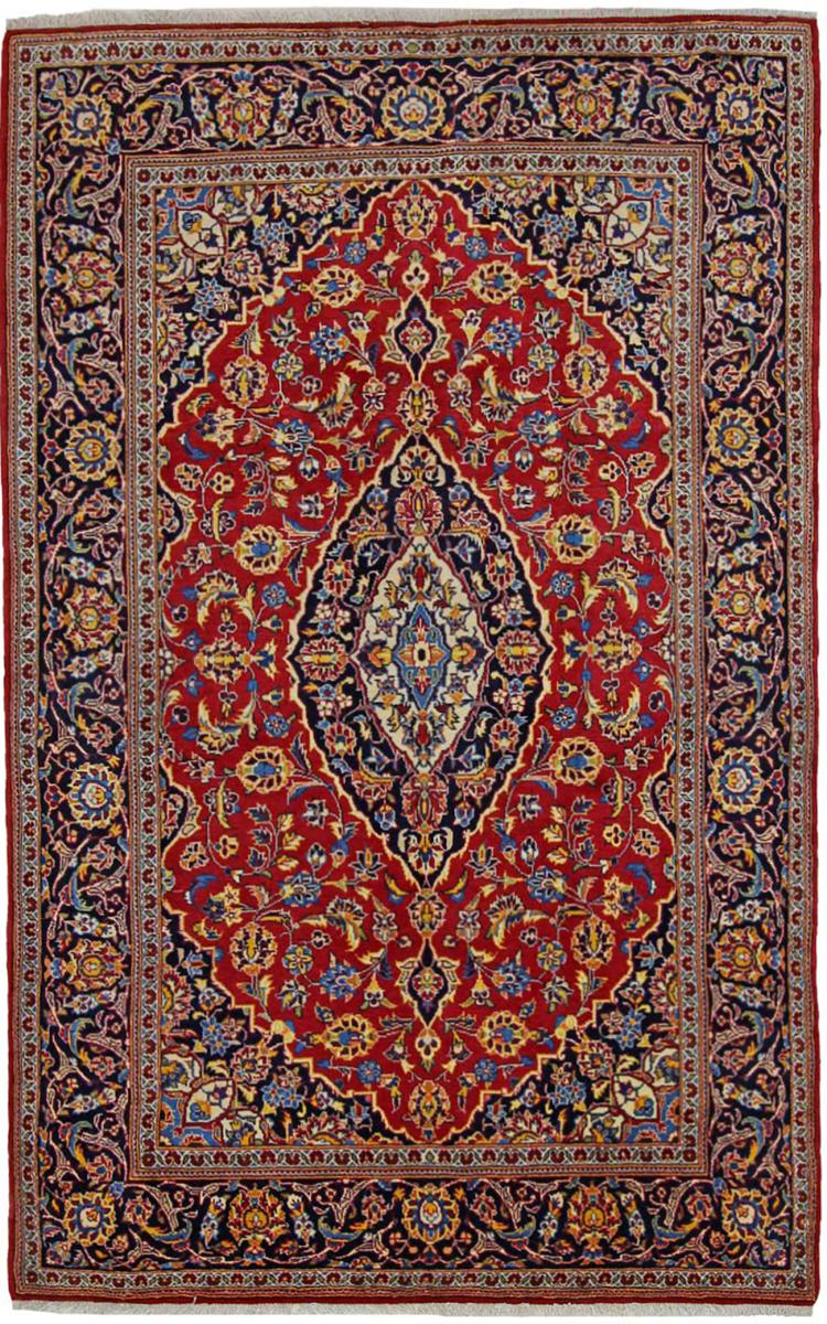 Persian Rug Keshan 228x143 228x143, Persian Rug Knotted by hand