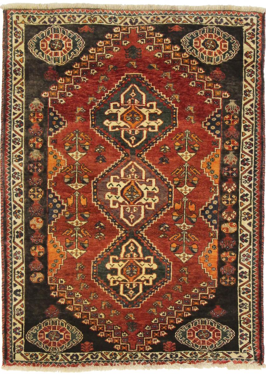 Perzsa szőnyeg Ghashghai 146x107 146x107, Perzsa szőnyeg Kézzel csomózva