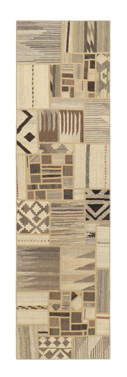 Covor persan Chilim Patchwork 301x79 301x79, Covor persan Lucrate de mână