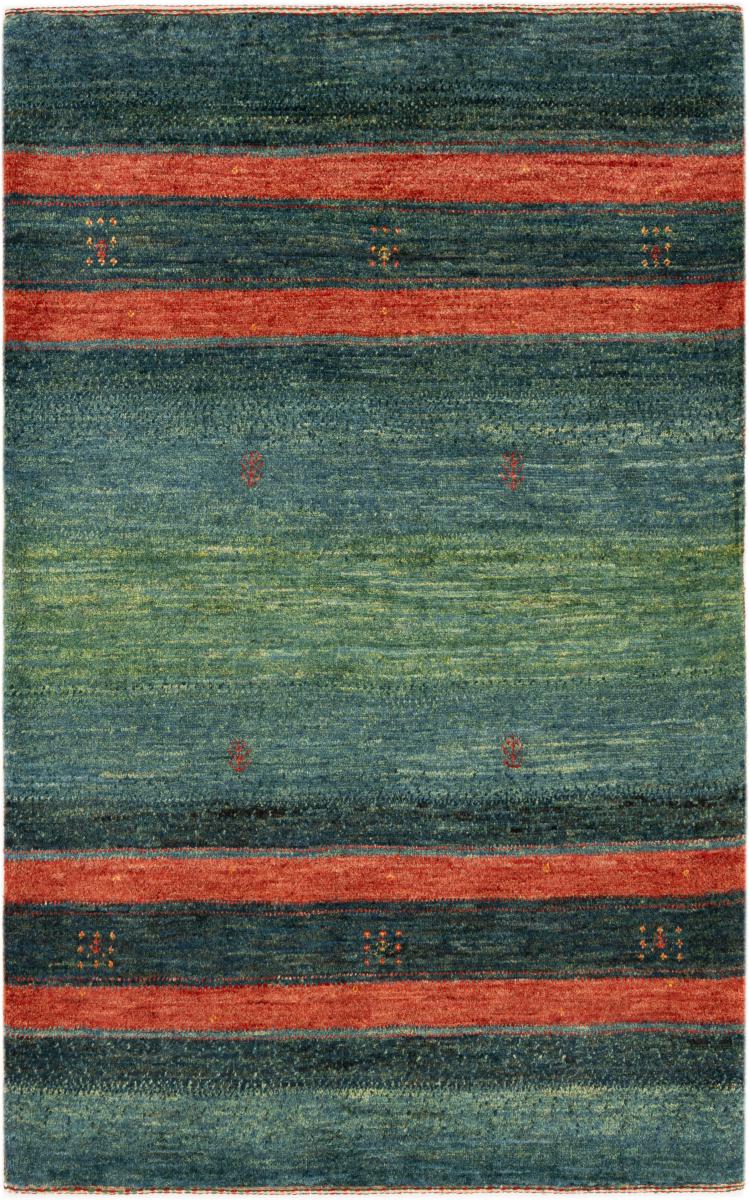 Tapis persan Perser Gabbeh Loribaft Essence 129x82 129x82, Tapis persan Noué à la main