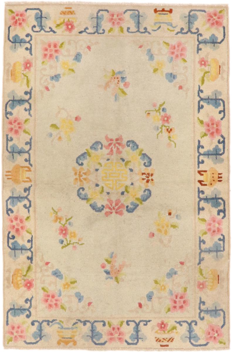 Kinesisk tæppe Kina Art Deco Antikke 171x112 171x112, Persisk tæppe Knyttet i hånden