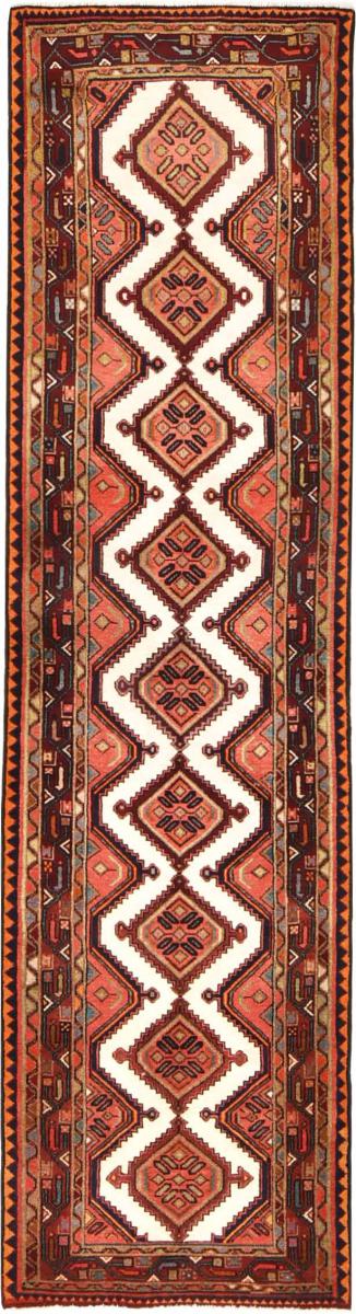 Persian Rug Lori Chenar 9'7"x2'6" 9'7"x2'6", Persian Rug Knotted by hand