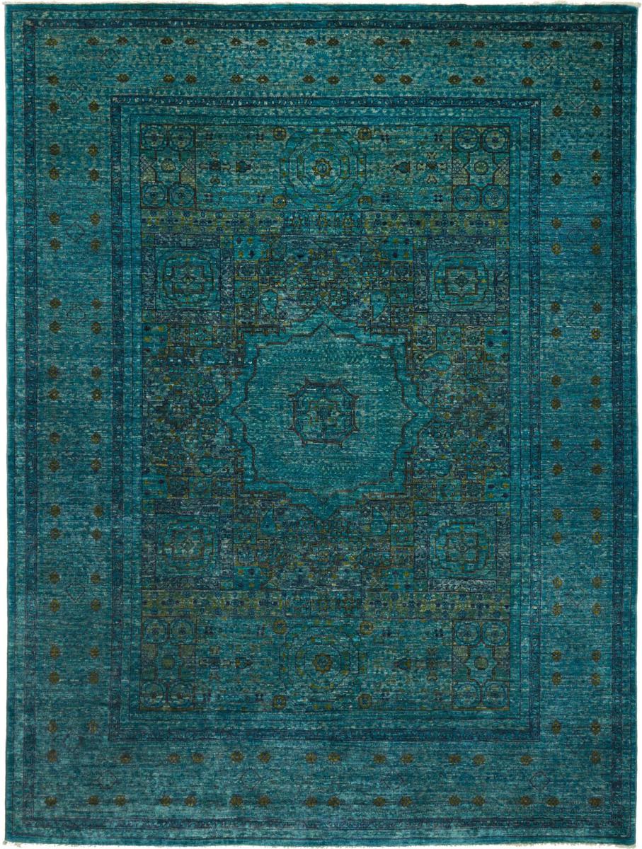 Tapete paquistanês Mamluk 239x179 239x179, Tapete persa Atado à mão