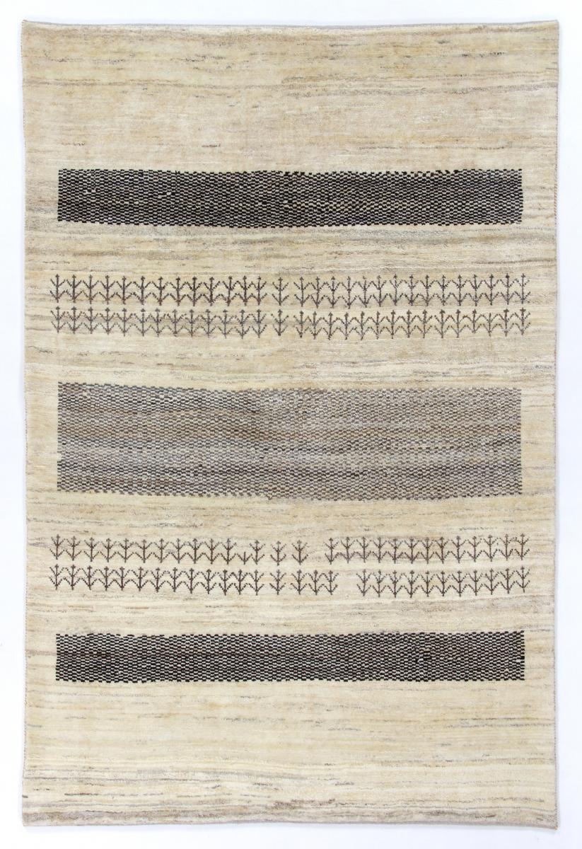 Persian Rug Persian Gabbeh Kashkuli 214x139 214x139, Persian Rug Knotted by hand