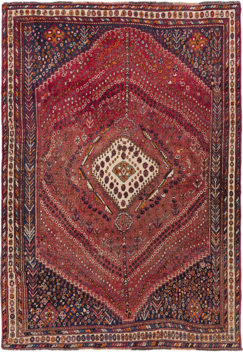 Persian Rug Ghashghai 238x168 238x168, Persian Rug Knotted by hand