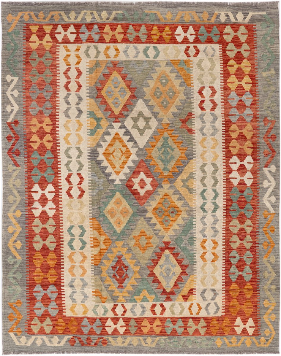 Afghan rug Kilim Afghan 6'5"x5'3" 6'5"x5'3", Persian rug Handwoven