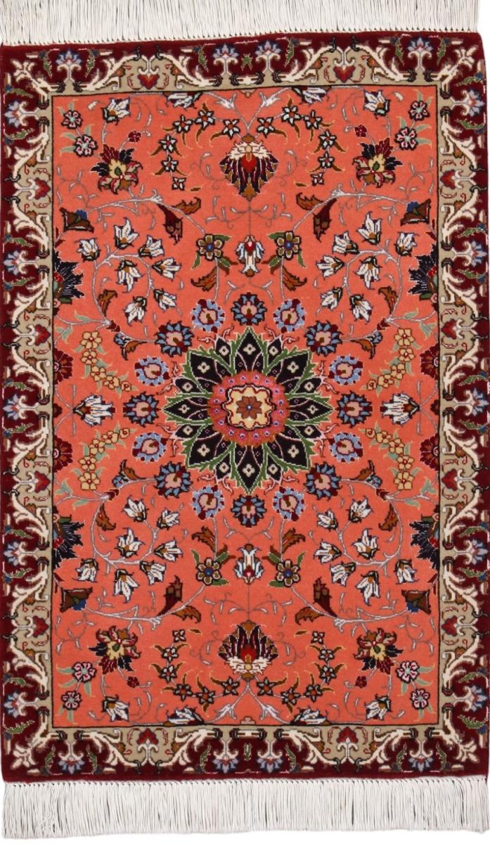 Tapete persa Tabriz 50Raj 91x62 91x62, Tapete persa Atado à mão