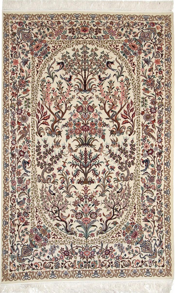 Persian Rug Isfahan 6'7"x4'0" 6'7"x4'0", Persian Rug Knotted by hand