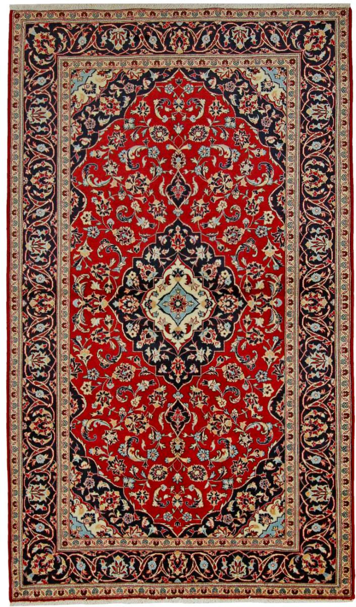 Persisk tæppe Keshan 245x144 245x144, Persisk tæppe Knyttet i hånden