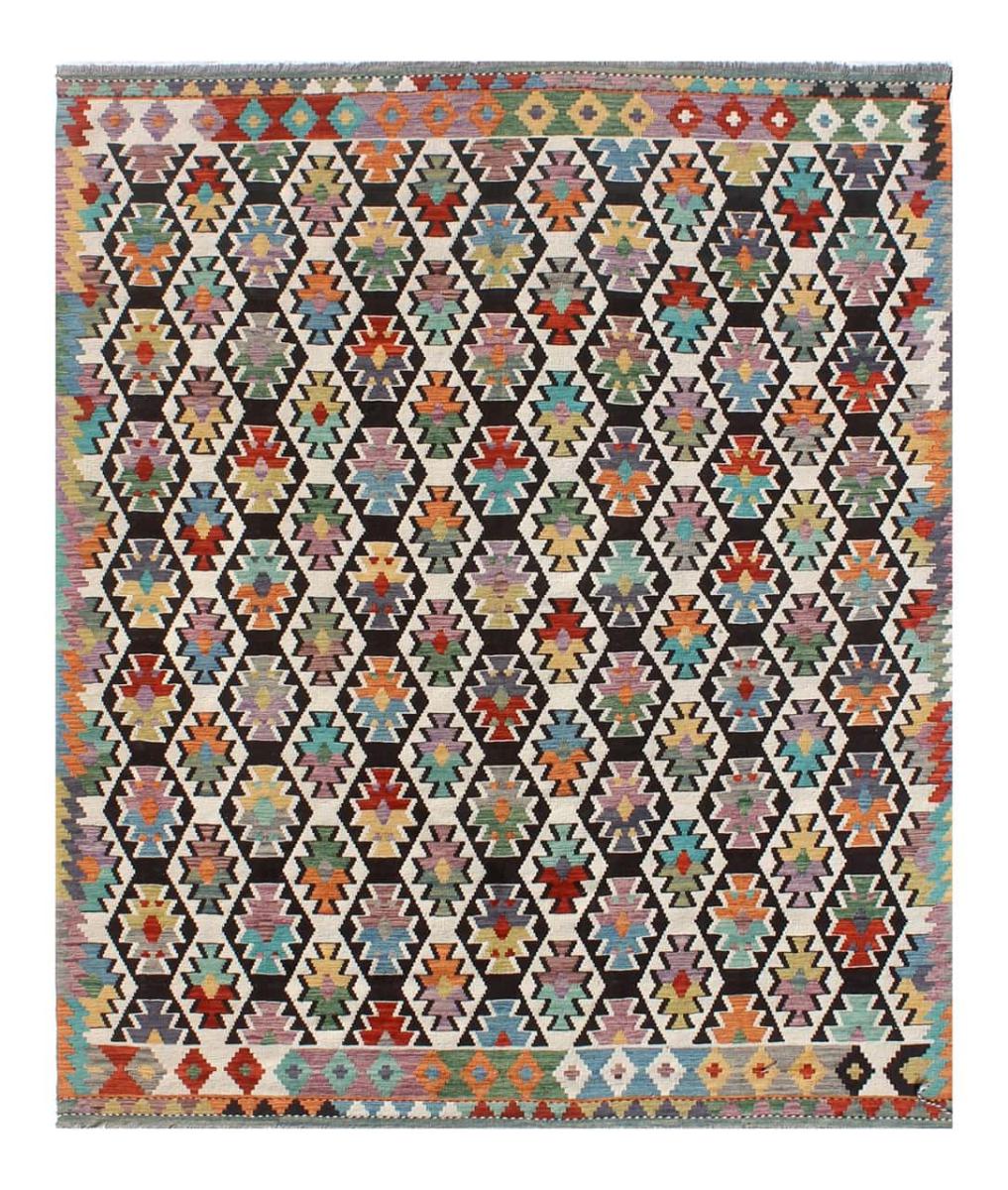 Alfombra afgana Kilim Afghan 297x254 297x254, Alfombra persa Tejido a mano