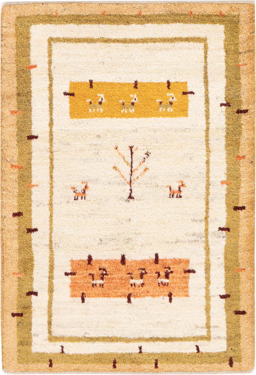 Tapis persan Persan Gabbeh Zagros 119x83 119x83, Tapis persan Noué à la main