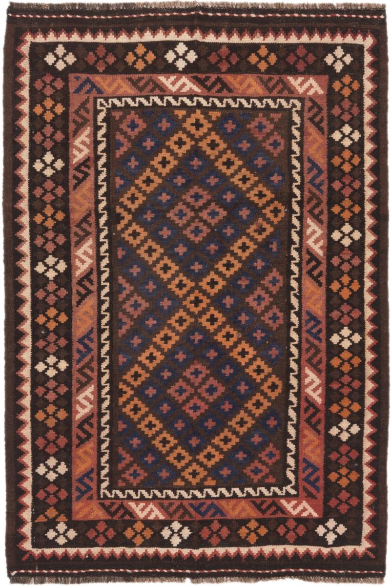 Tapete afegão Kilim Afegão Antigo 138x95 138x95, Tapete persa Tecido à mão