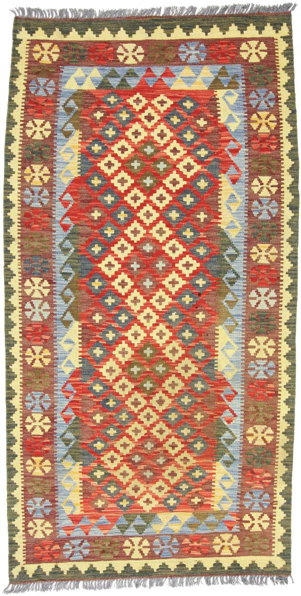 Afgán szőnyeg Kilim Afgán 199x102 199x102, Perzsa szőnyeg szőttesek