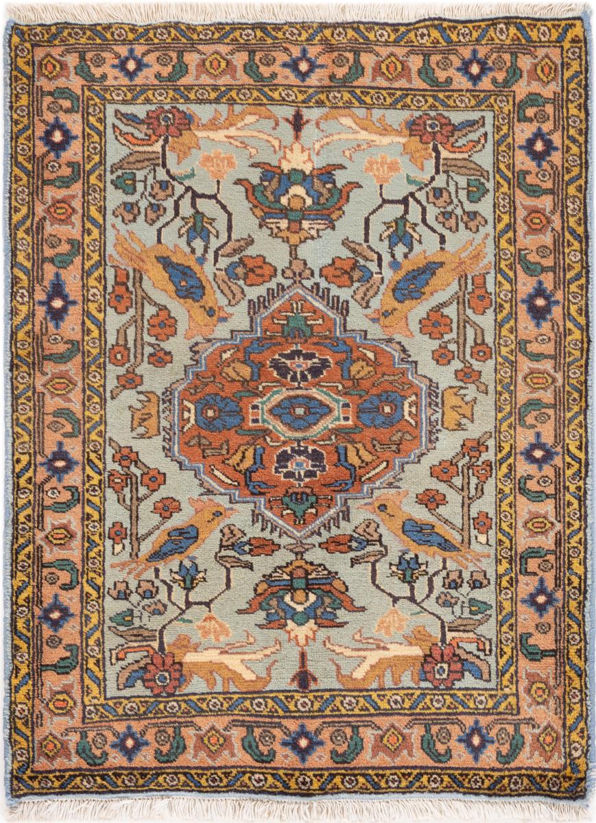 Persian Rug Ardebil Old 95x70 95x70, Persian Rug Knotted by hand