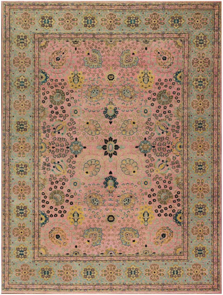 Tapis indien Sadraa 366x274 366x274, Tapis persan Noué à la main