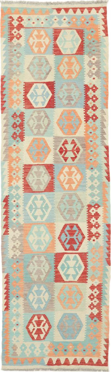 Tapete afegão Kilim Afegão Heritage 293x86 293x86, Tapete persa Tecido à mão