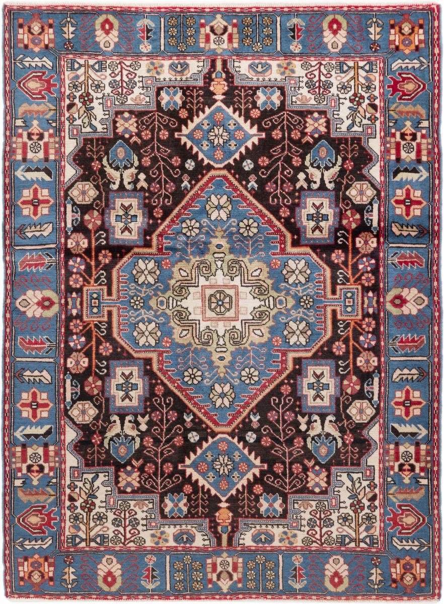 Tapis persan Nahavand 190x138 190x138, Tapis persan Noué à la main