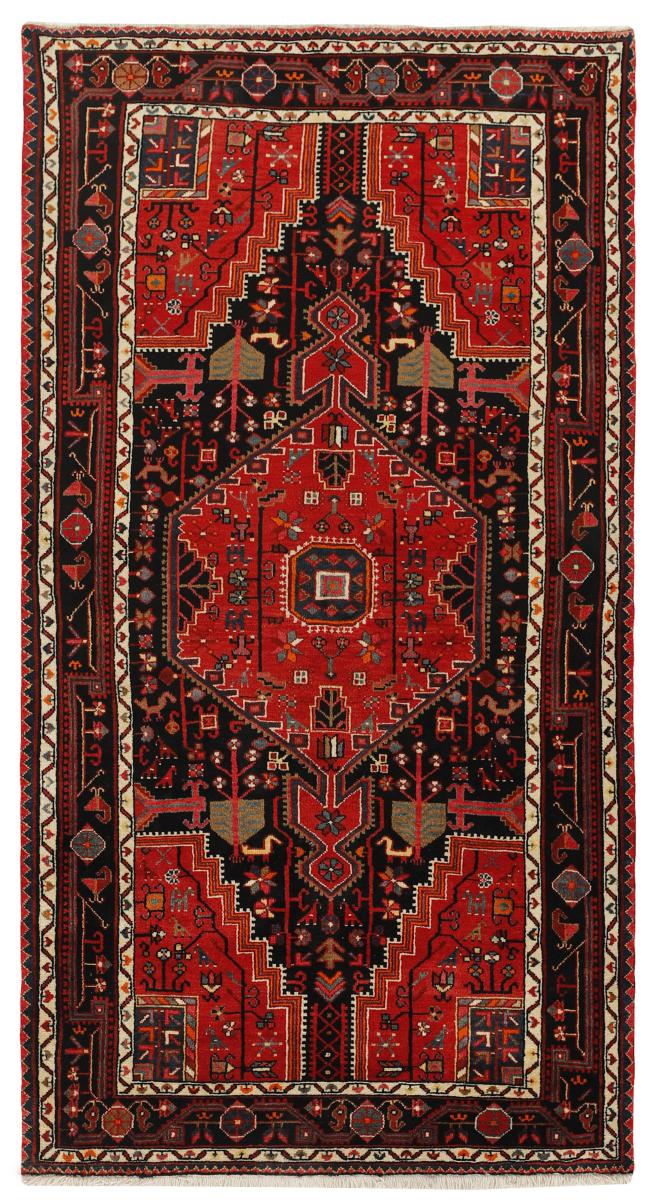 Tapis persan Tuyserkan 249x130 249x130, Tapis persan Noué à la main