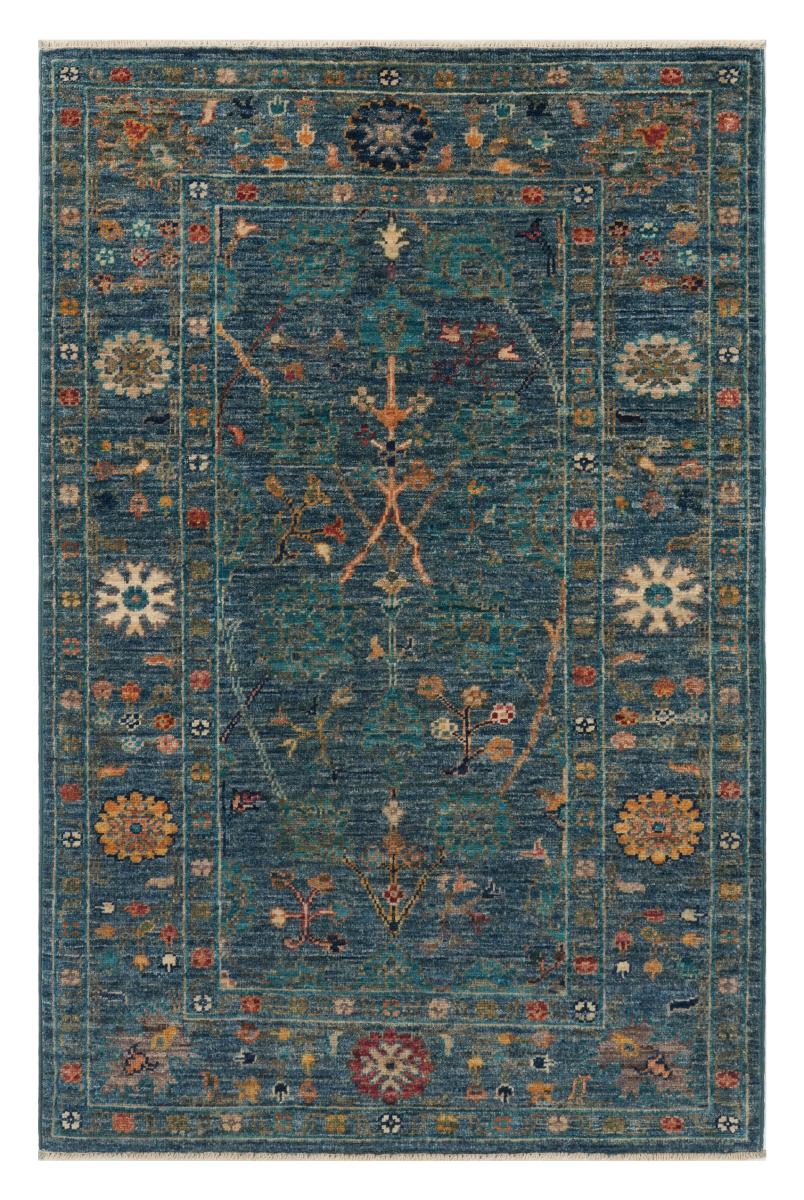 Pakistanischer Teppich Ziegler Farahan 121x80 121x80, Perserteppich Handgeknüpft