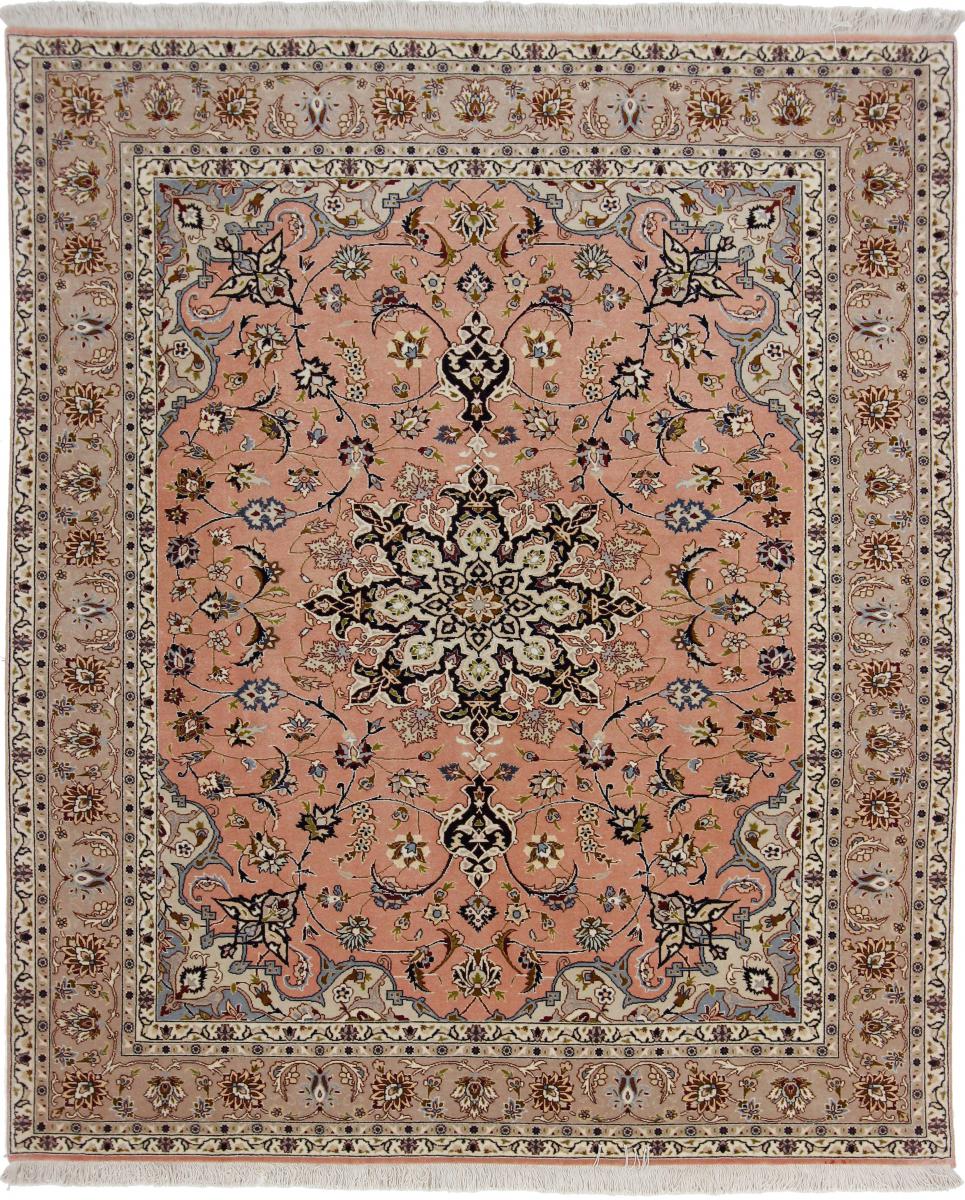 Tapete persa Tabriz 50Raj 191x157 191x157, Tapete persa Atado à mão