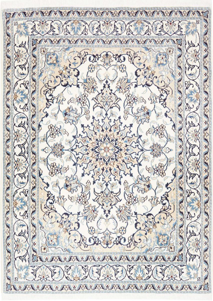 Persian Rug Nain 196x147 196x147, Persian Rug Knotted by hand
