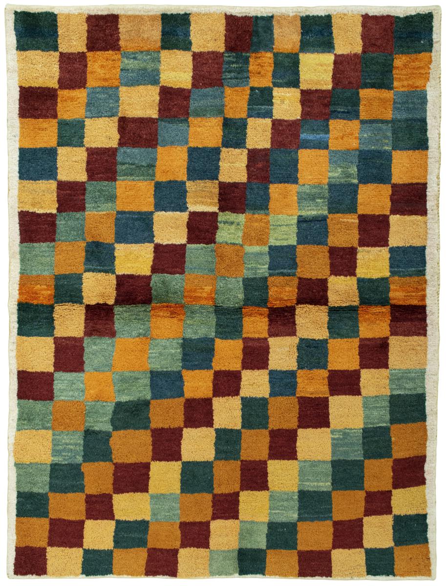 Pakistansk teppe Persia Gabbeh 195x149 195x149, Persisk teppe Knyttet for hånd