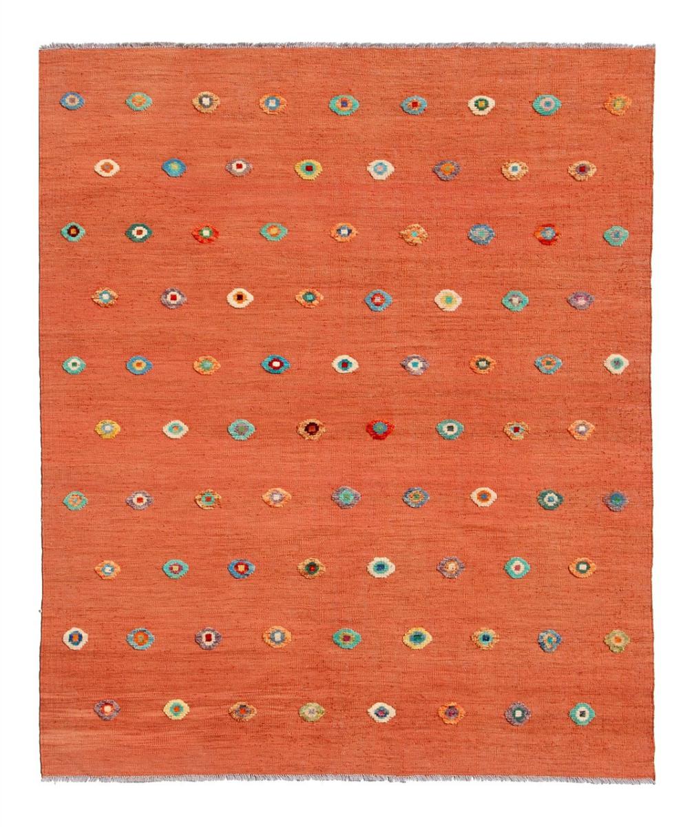 Alfombra afgana Kilim Afghan Nimbaft Edition 221x173 221x173, Alfombra persa Tejido a mano