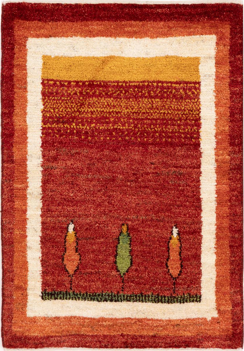 Tapete persa Persa Gabbeh Zagros 89x63 89x63, Tapete persa Atado à mão