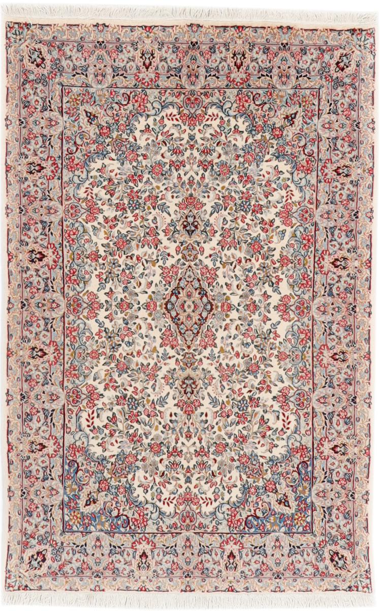 Tapis persan Kerman 201x129 201x129, Tapis persan Noué à la main