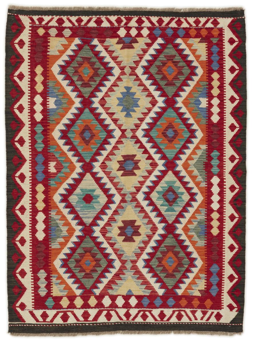 Tapis afghan Kilim Afghan 180x137 180x137, Tapis persan Tissé à la main