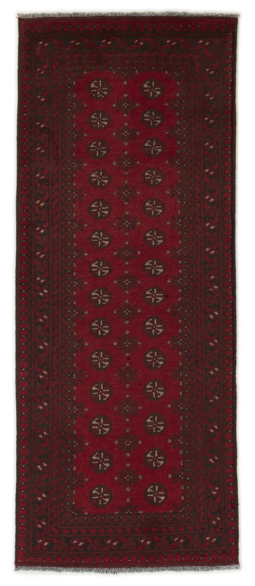 Alfombra afgana Afghan Akhche 199x79 199x79, Alfombra persa Anudado a mano
