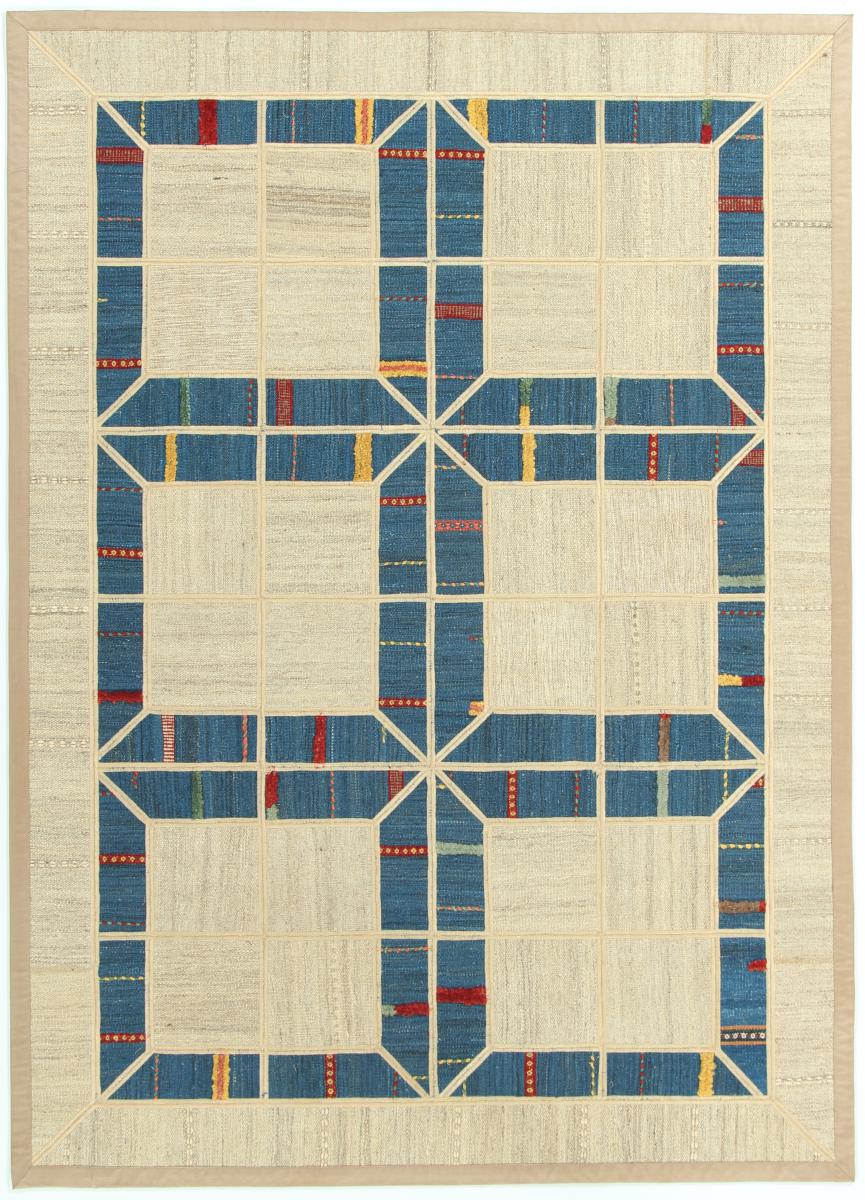 Perzsa szőnyeg Kilim Patchwork 206x147 206x147, Perzsa szőnyeg szőttesek