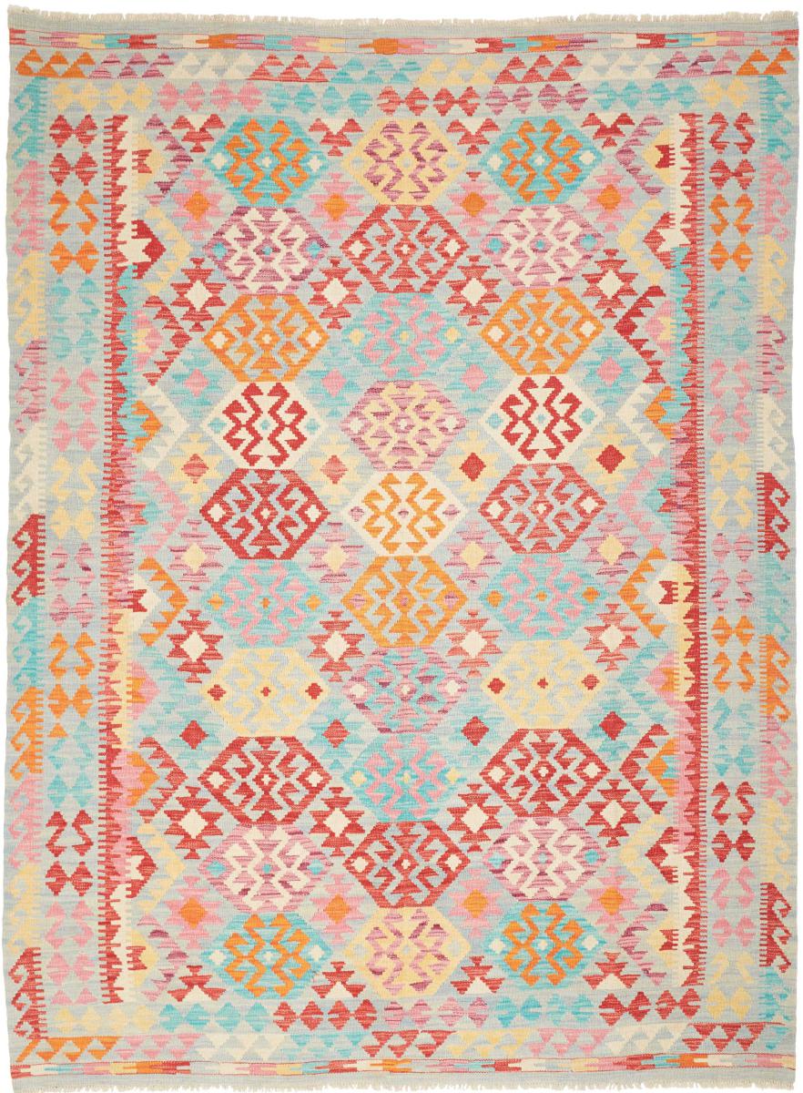 Afghan rug Kilim Afghan 242x180 242x180, Persian Rug Woven by hand