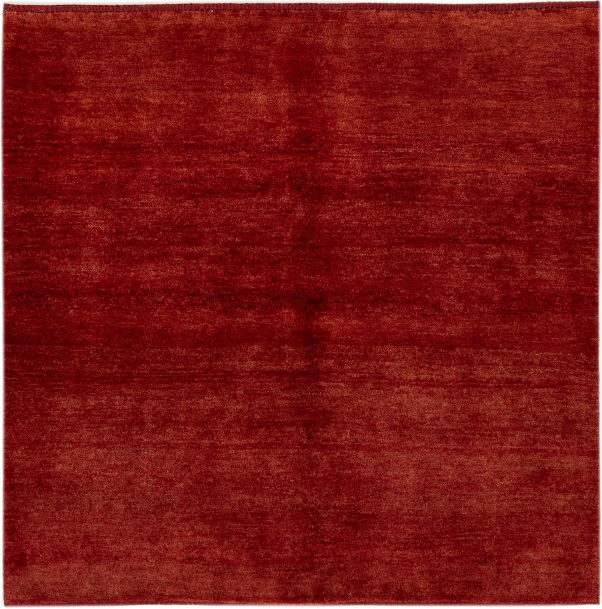 Persian Rug Persian Gabbeh Kashkuli Banafsheh 4'8"x4'8" 4'8"x4'8", Persian Rug Knotted by hand