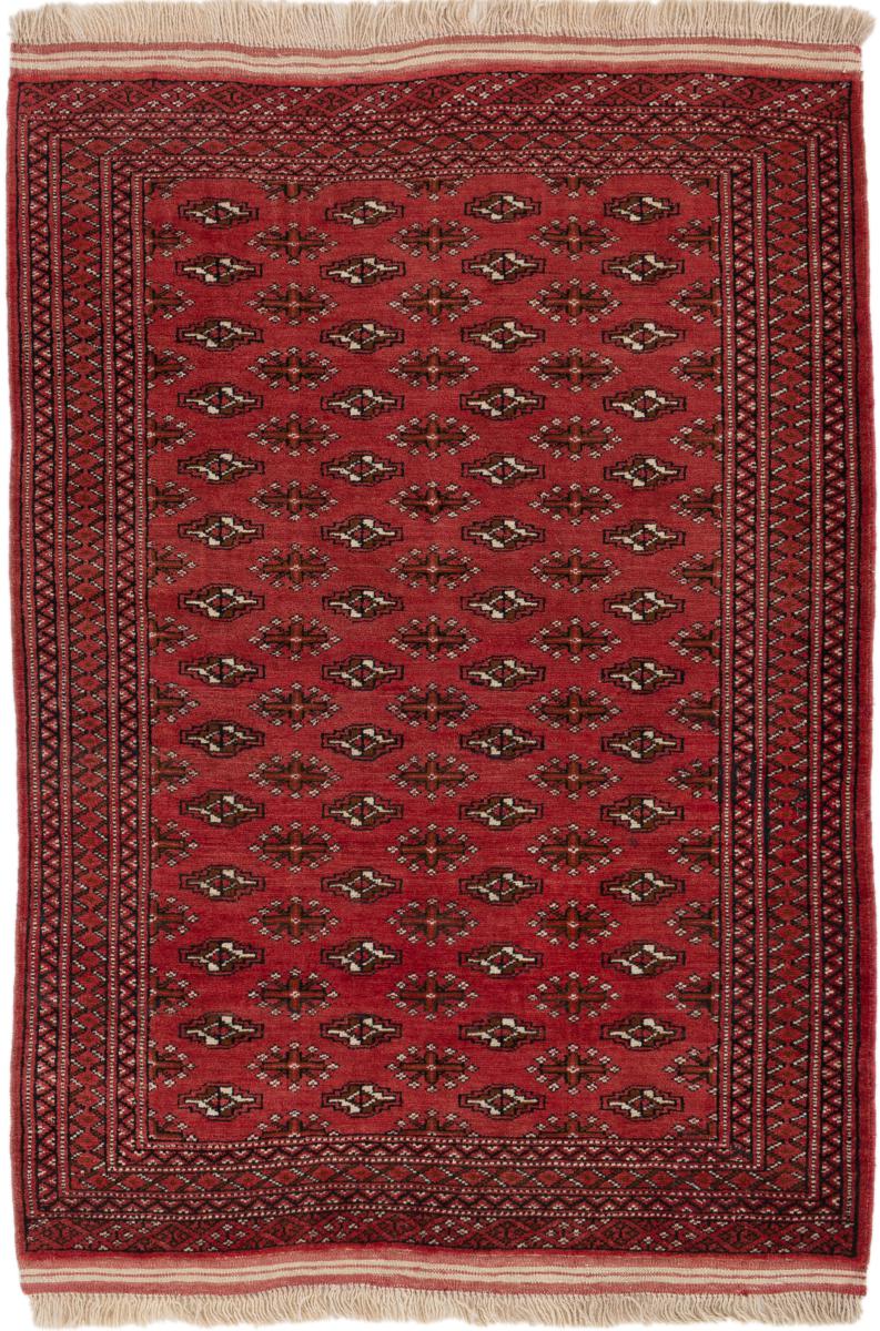 Tappeto persiano Turkaman 147x110 147x110, Tappeto persiano Annodato a mano