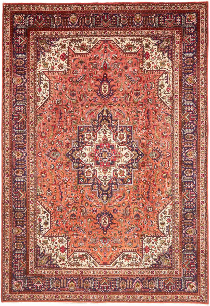 Persisk tæppe Tabriz 349x236 349x236, Persisk tæppe Knyttet i hånden