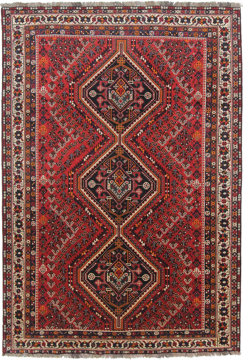 Tapete persa Ghashghai 299x205 299x205, Tapete persa Atado à mão