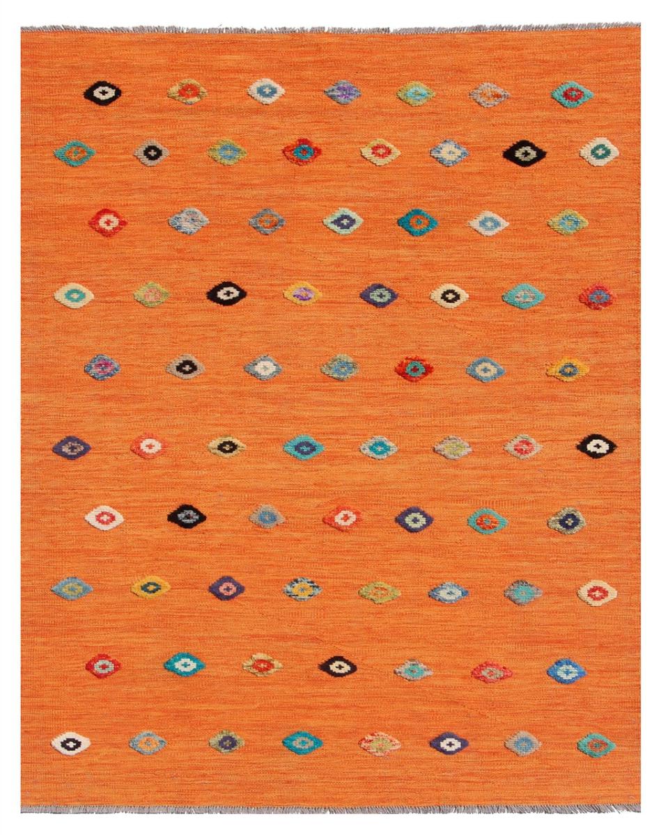 Alfombra afgana Kilim Afghan Nimbaft Edition 194x143 194x143, Alfombra persa Tejido a mano