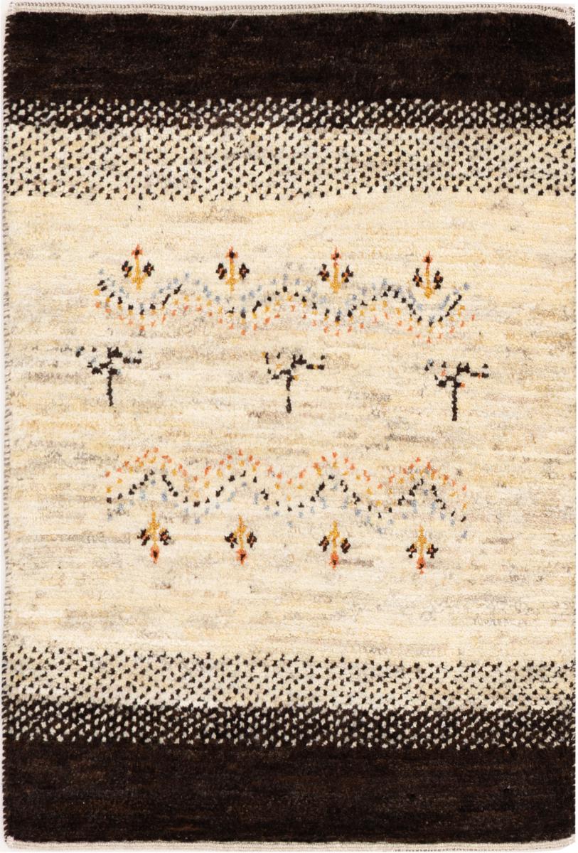 Tapete persa Persa Gabbeh Zagros 89x63 89x63, Tapete persa Atado à mão