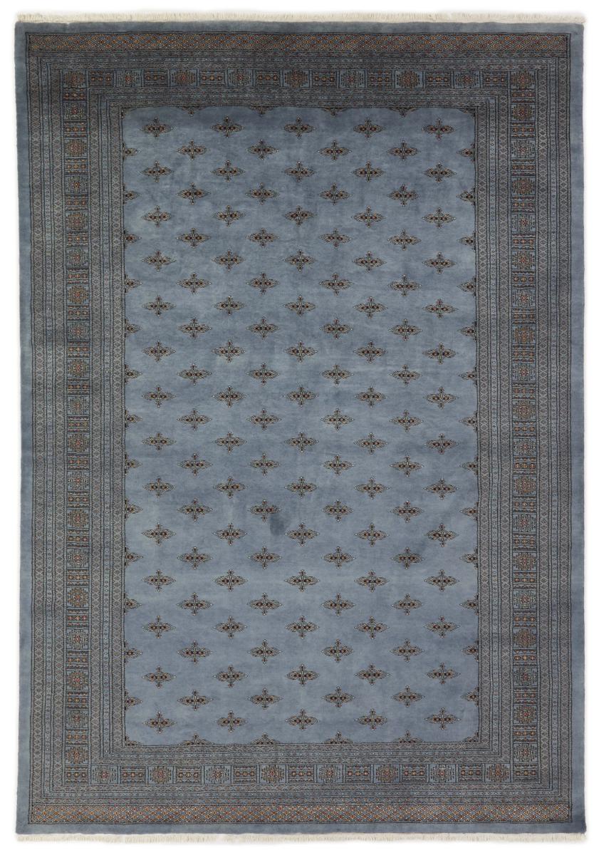 Pakistani rug Pakistan Buchara 3ply 11'9"x8'2" 11'9"x8'2", Persian Rug Knotted by hand