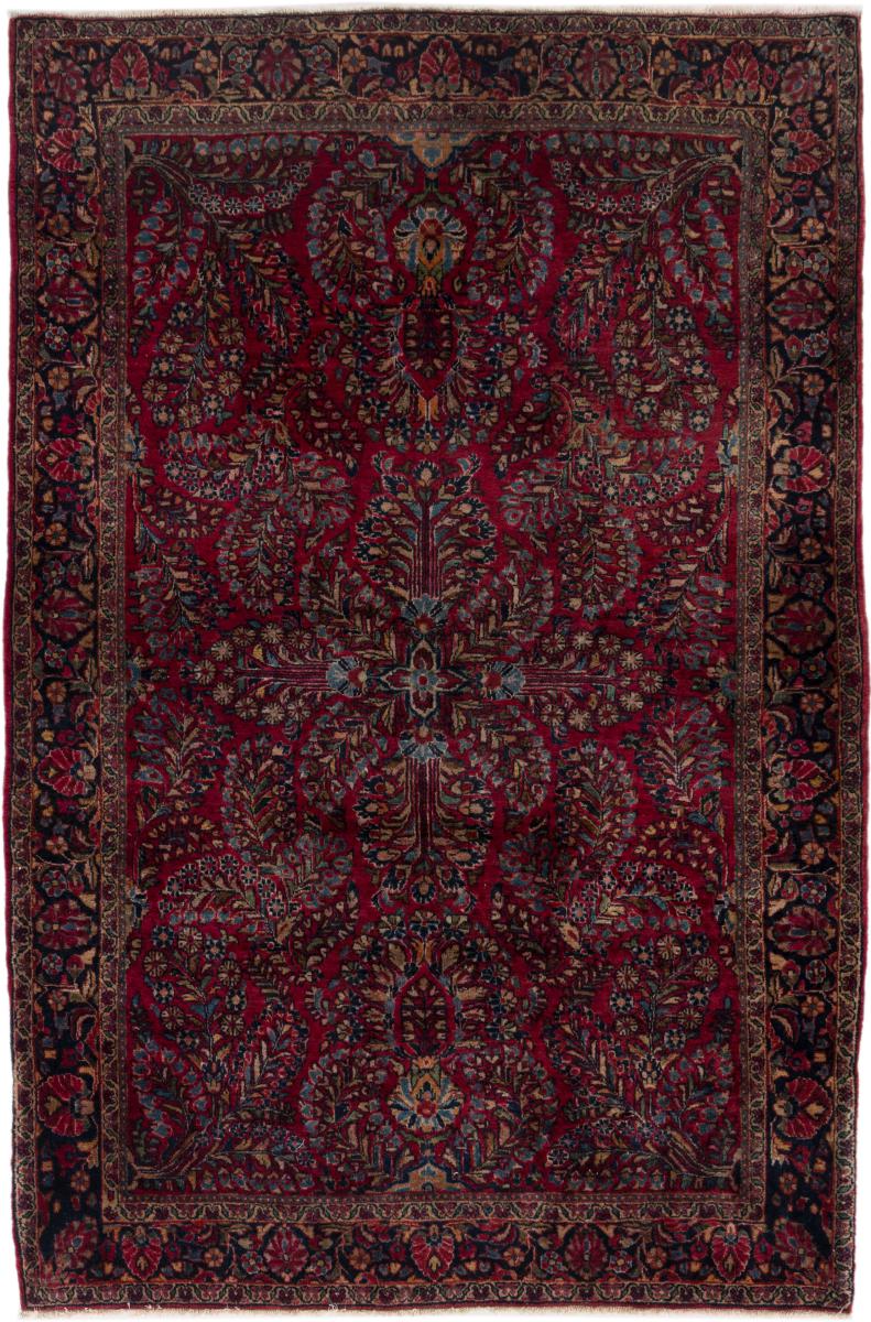 Perserteppich American Sarough 184x131 184x131, Perserteppich Handgeknüpft