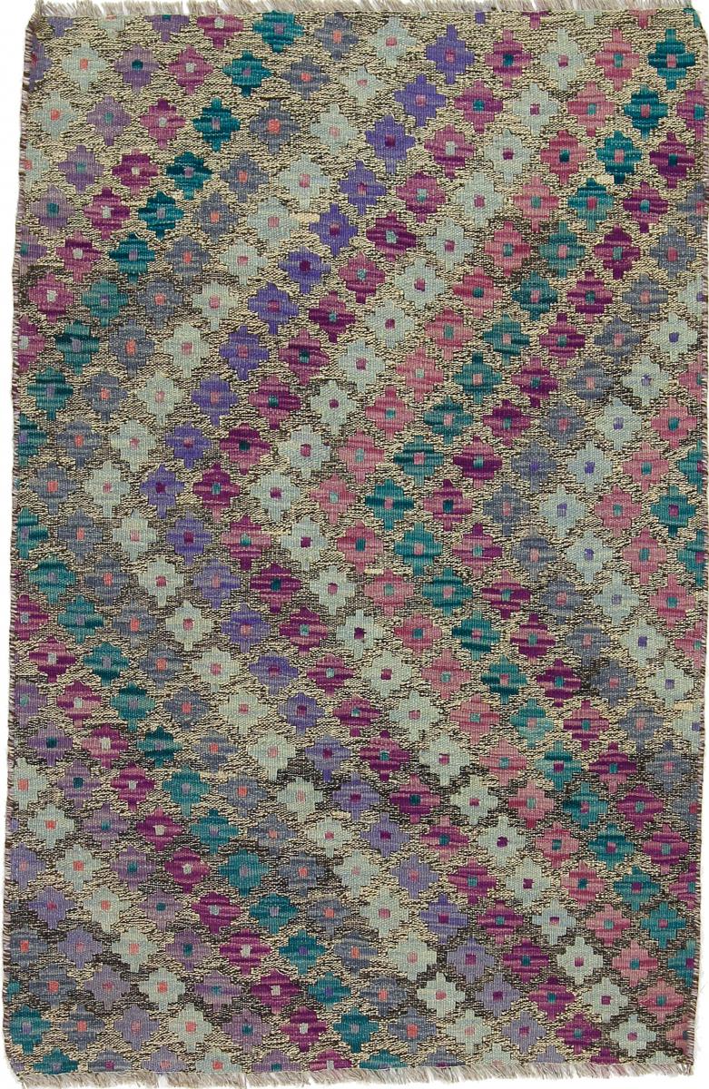 Tapete afegão Kilim Afegão 122x81 122x81, Tapete persa Tecido à mão