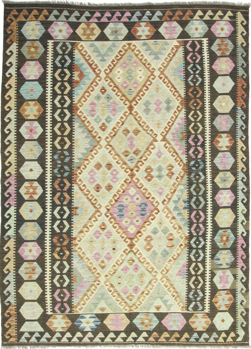 Tapete afegão Kilim Afegão Heritage 246x183 246x183, Tapete persa Tecido à mão