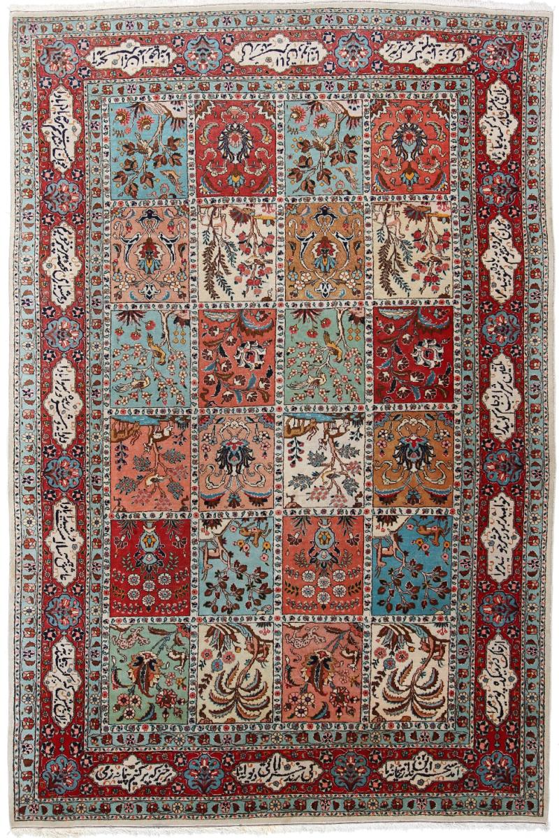 Persian Rug Tabriz 40Raj 282x188 282x188, Persian Rug Knotted by hand