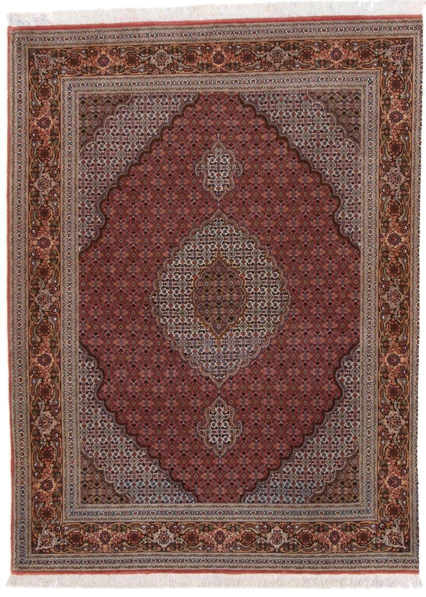 Tapis persan Tabriz Mahi 199x147 199x147, Tapis persan Noué à la main