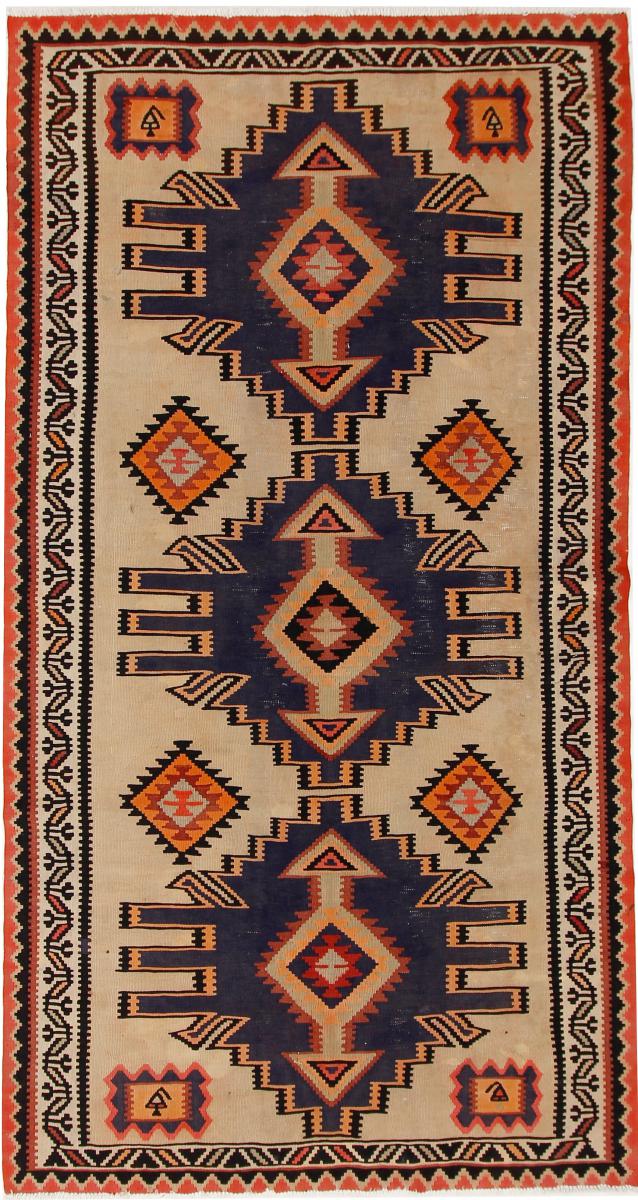 Tapete persa Kilim Fars Azerbaijan Antigo 298x161 298x161, Tapete persa Tecido à mão