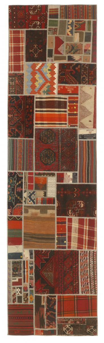 Tapete persa Kilim Patchwork 302x81 302x81, Tapete persa Tecido à mão