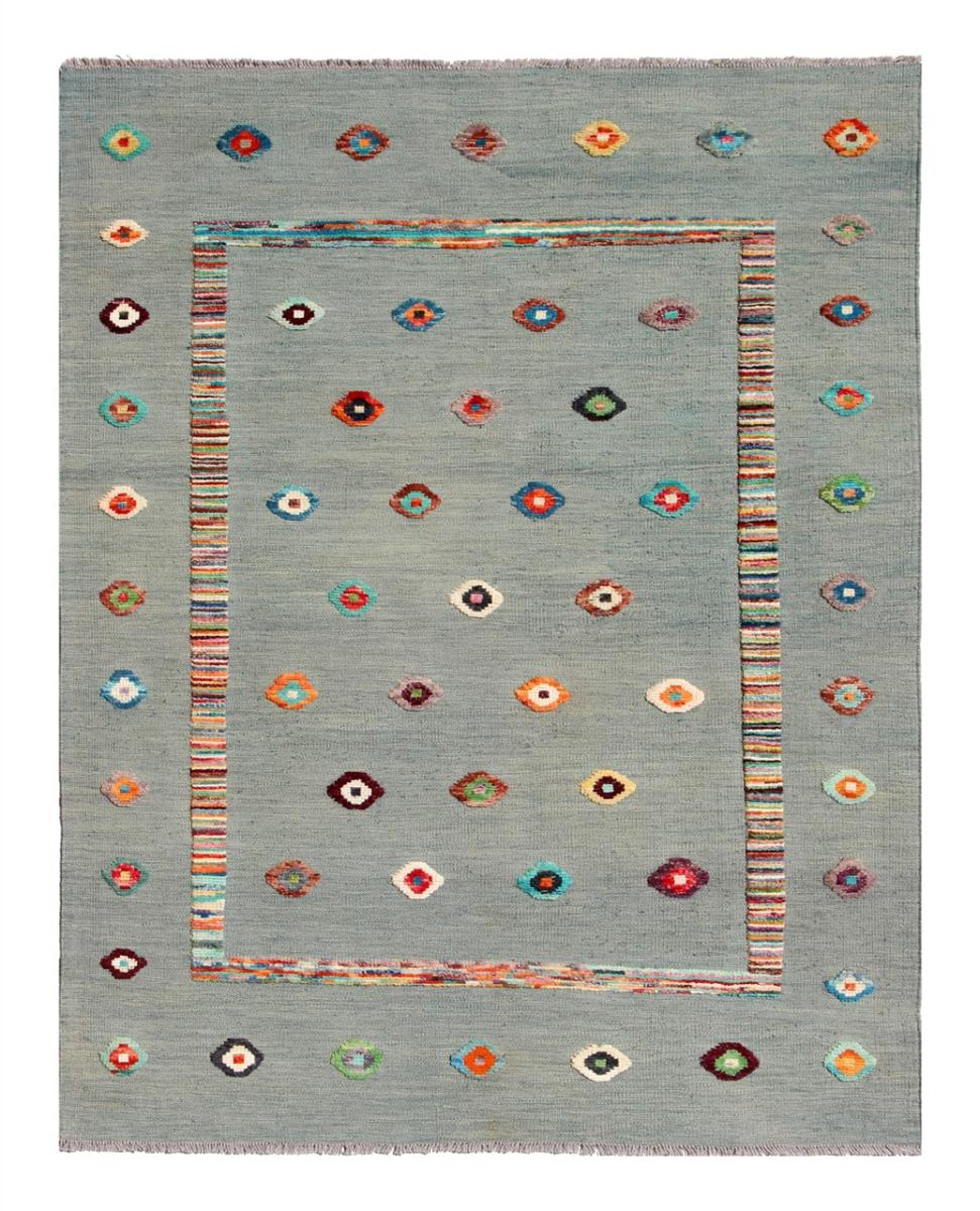 Alfombra afgana Kilim Afghan Nimbaft Edition 199x147 199x147, Alfombra persa Tejido a mano